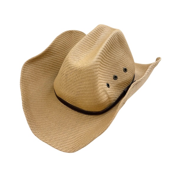 Sun Day Afternoons Other - Sun Day Afternoons Tan Straw Cowboy Hat Beach Hat